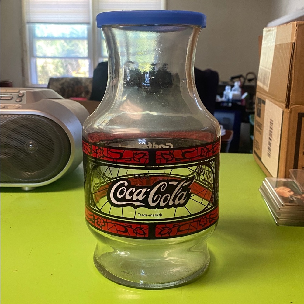 Vintage Godfather’s Pizza Coca-Cola Pitcher Excellent Condition